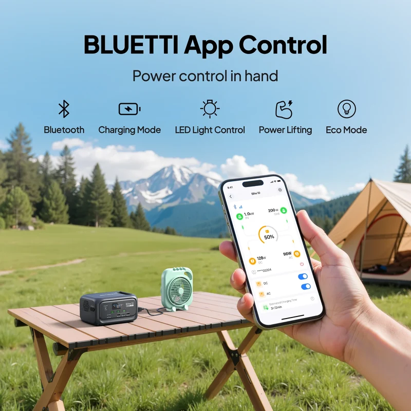 BLUETTI Elite 10 Портативна Електростанція | 200 Вт 128 Вт·год (Ukraine)