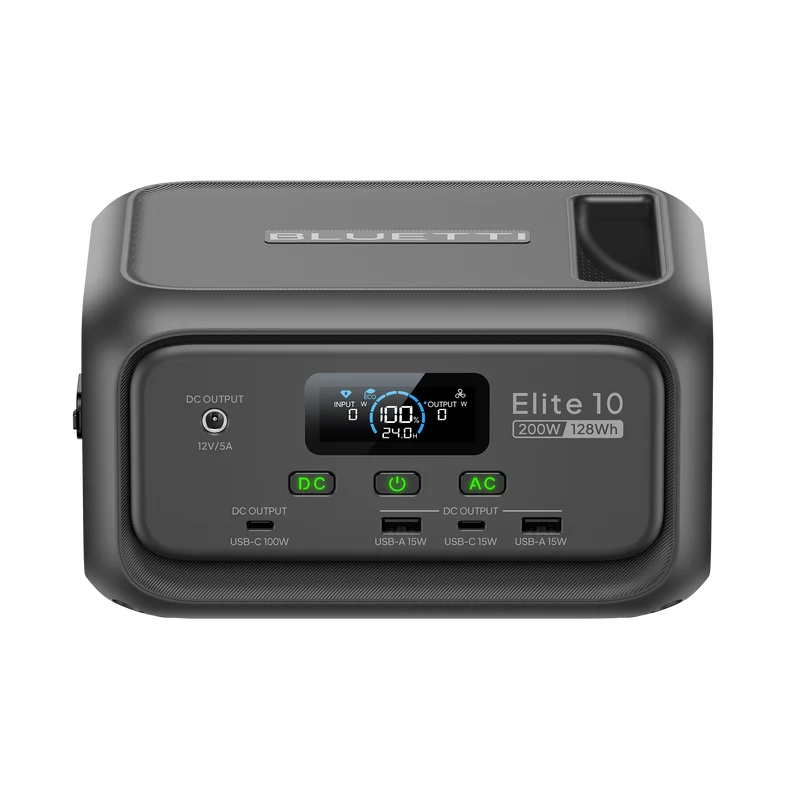 BLUETTI Elite 10 Портативна Електростанція | 200 Вт 128 Вт·год (Ukraine)