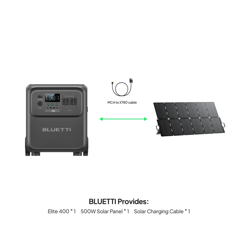 BLUETTI Elite 400 + 350W