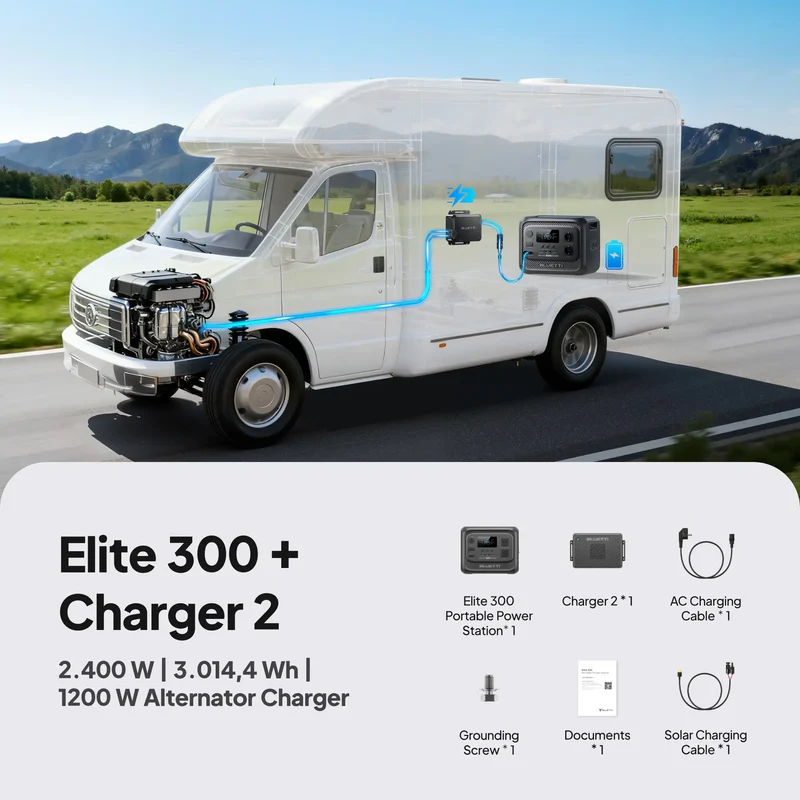 BLUETTI Elite 300 + 2*200W