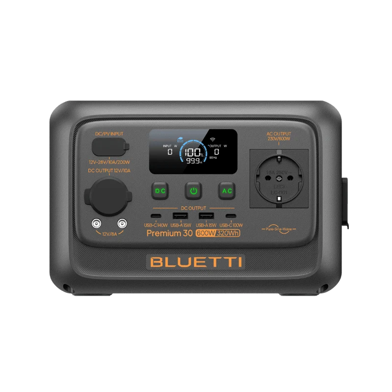 BLUETTI Tragbare Powerstation Premium 30 V2