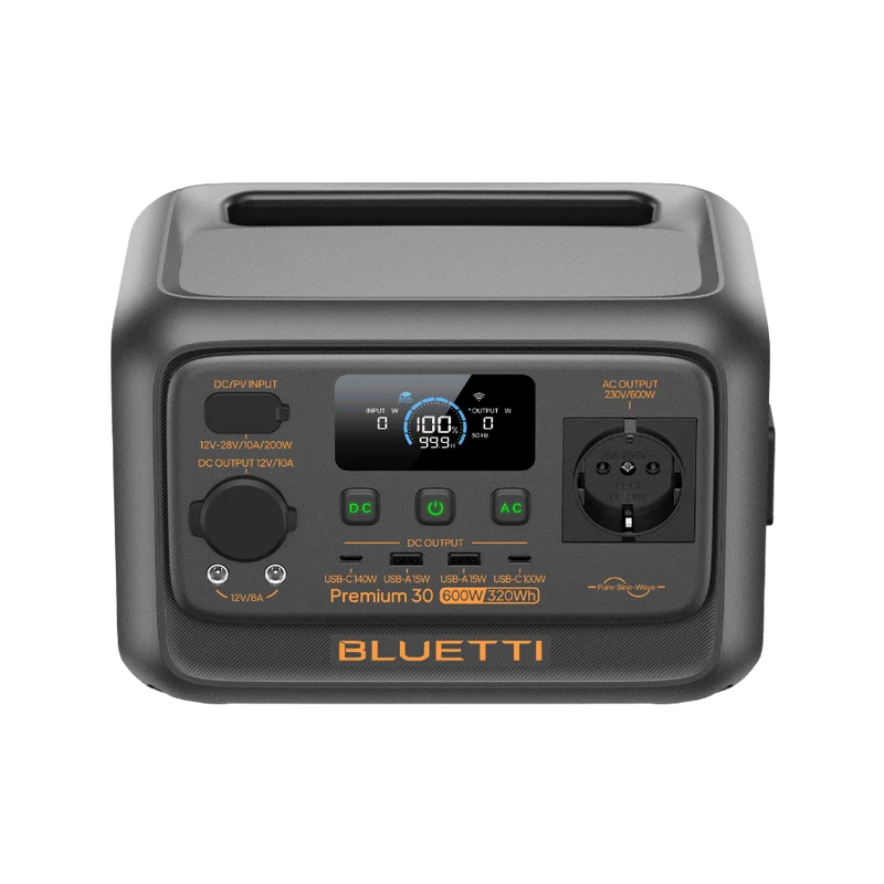 BLUETTI Tragbare Powerstation Premium 30 V2