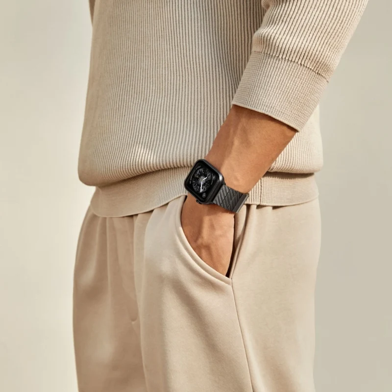 Carbon Fiber Watch Band for Apple Watch