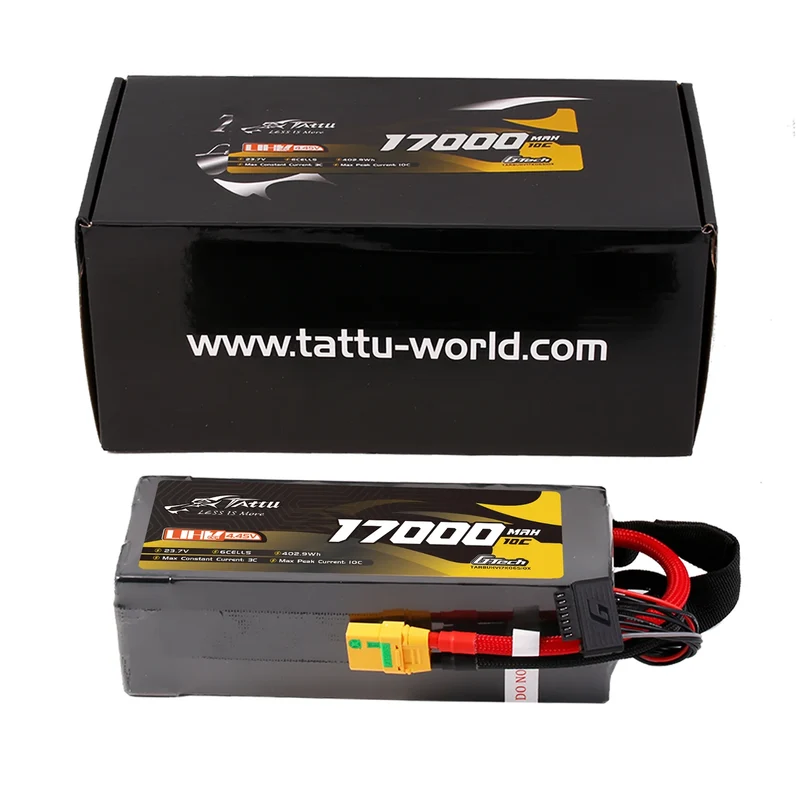 TATTU G-Tech Ultra High Voltage 17000mAh 10C 23,7V 6S1P XT90S-F