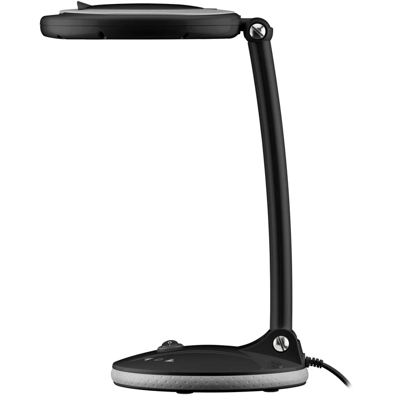 Goobay - LED Stand Lupenleuchte 6 W, Schwarz
