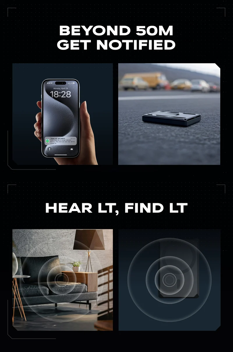MagCore X5 6-in-1 5000mAh WalletTrack Power Bank with Find My