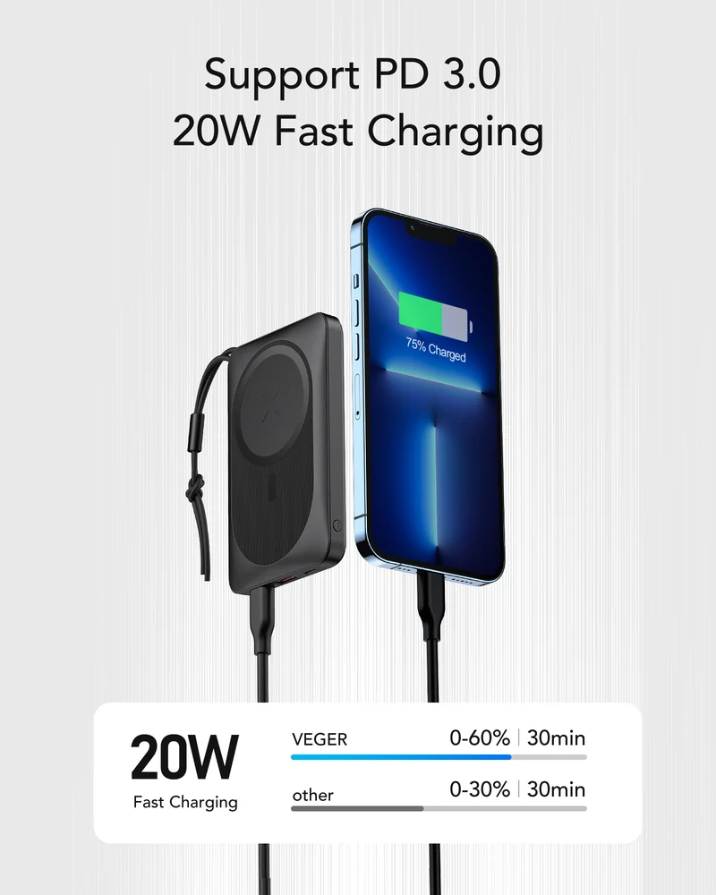 MagOn Wireless Power Bank 10000mAh