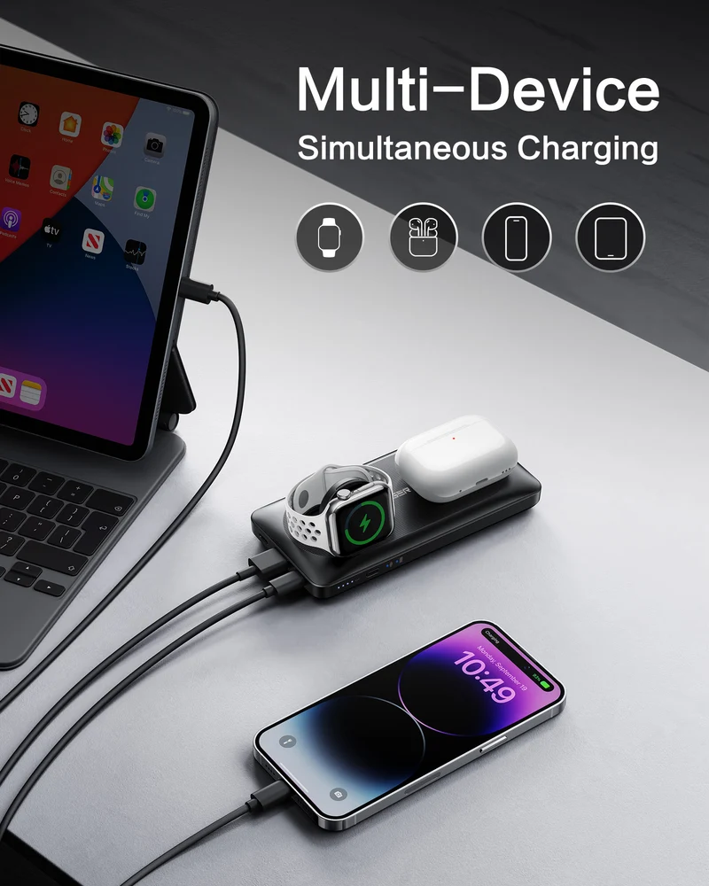 MagMulti 3-in-1 Wireless Portable Charger 10000mAh 22.5W