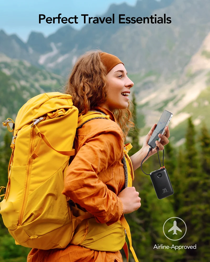K3 Laptop 30000mAh Power bank with LED Display PD35W