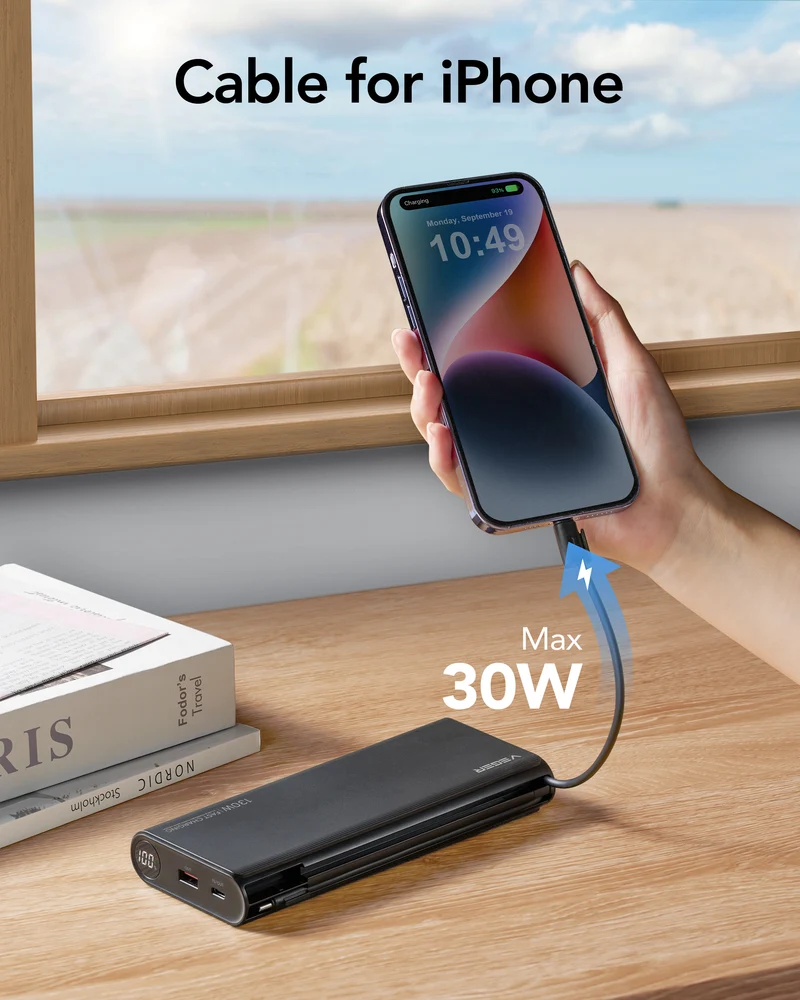 TC130 25,000mAh Power Bank 130W Fast Speed Charging