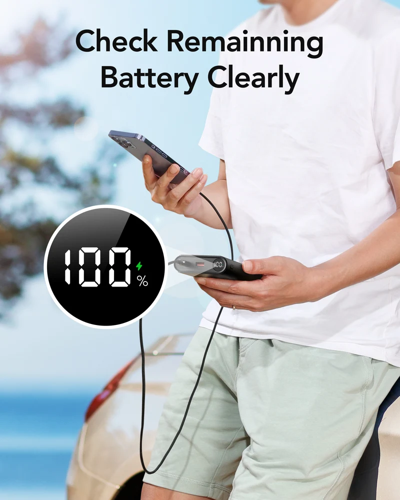 TC130 25,000mAh Power Bank 130W Fast Speed Charging
