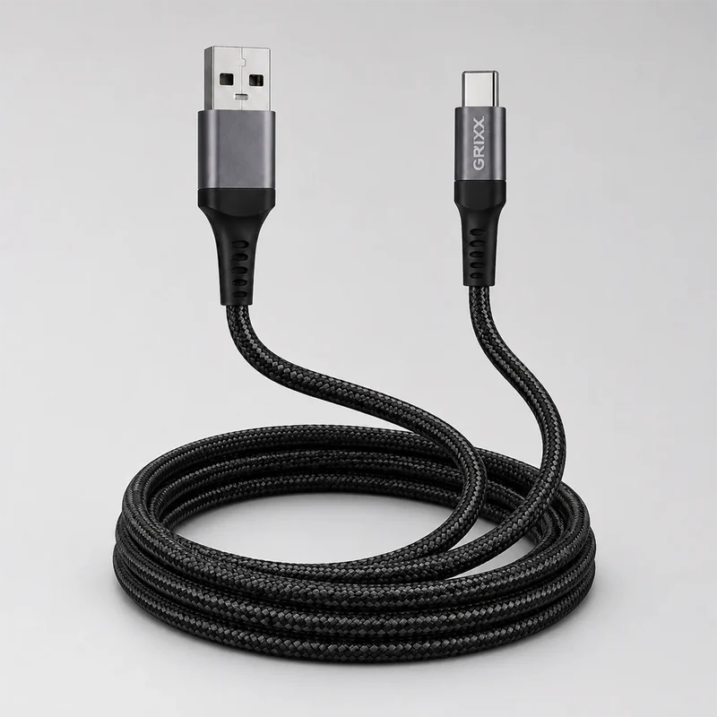 USB-C naar USB-A - 3m zwart