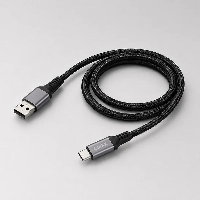 USB-C naar USB-A - 1m zwart