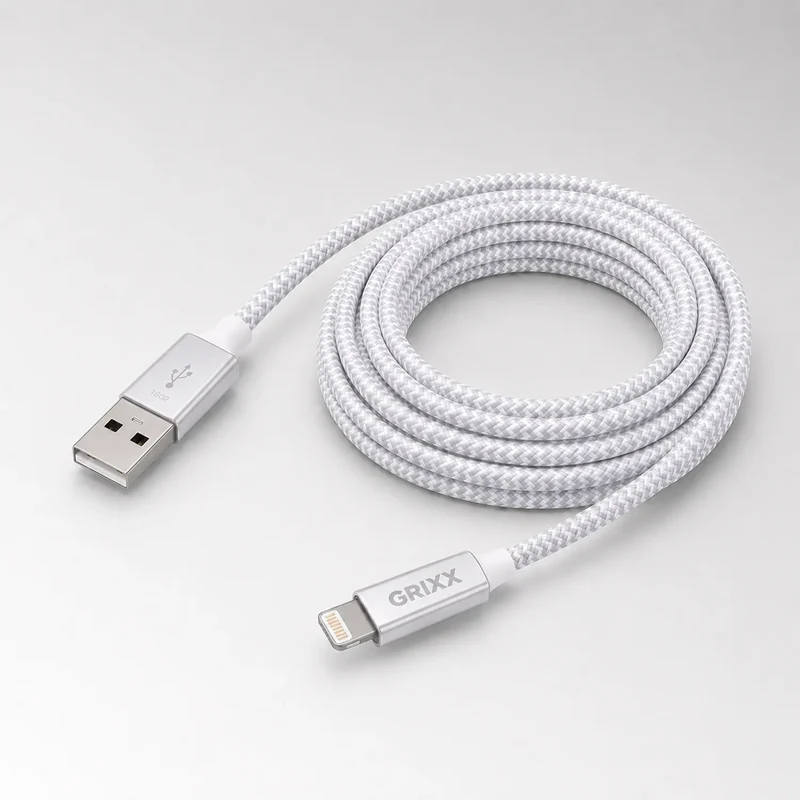 Lightning naar USB-A - 3m wit
