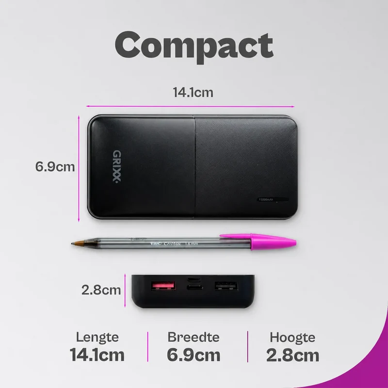 Powerbank 15000 mAh