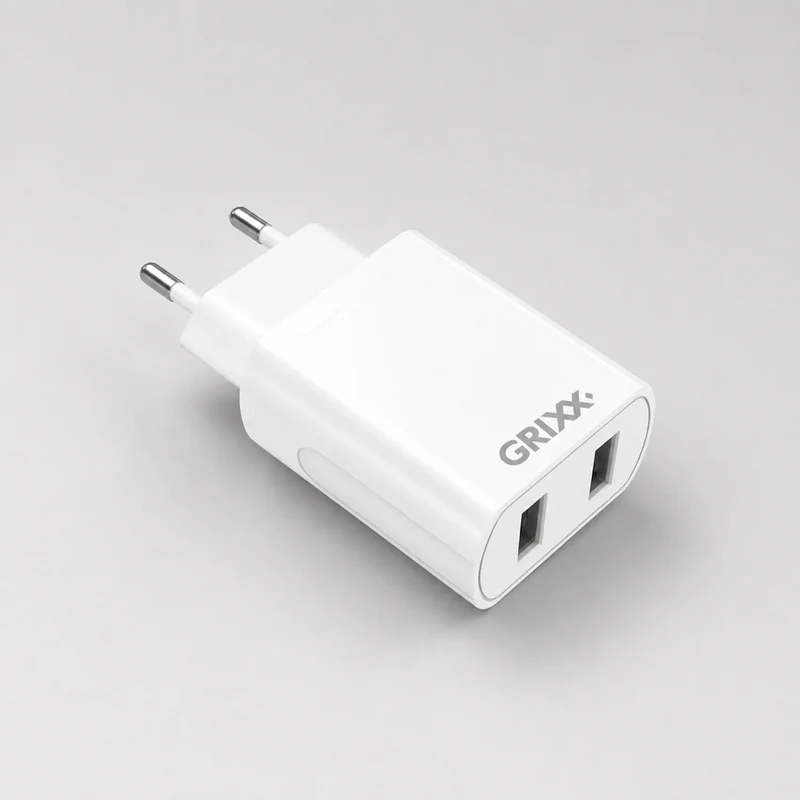 Grixx – Dubbele USB (2 poorten)