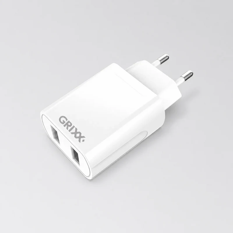 Grixx – Dubbele USB (2 poorten)