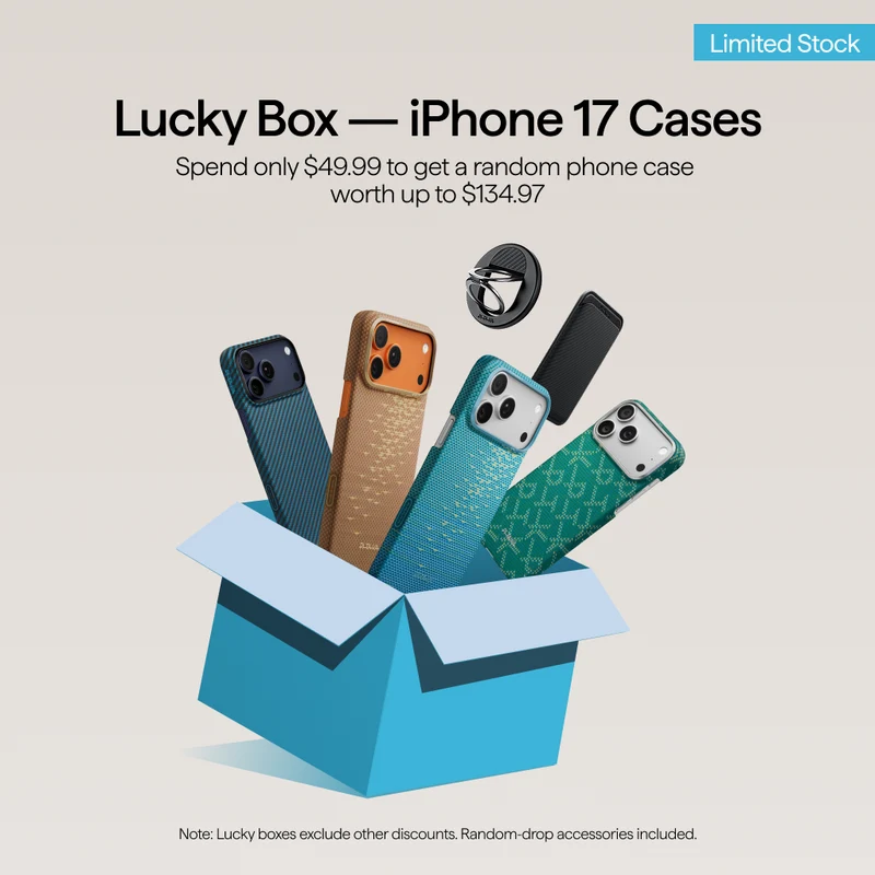 Lucky Box — Phone Cases for iPhone 16/17 Pro Series & Samsung S26