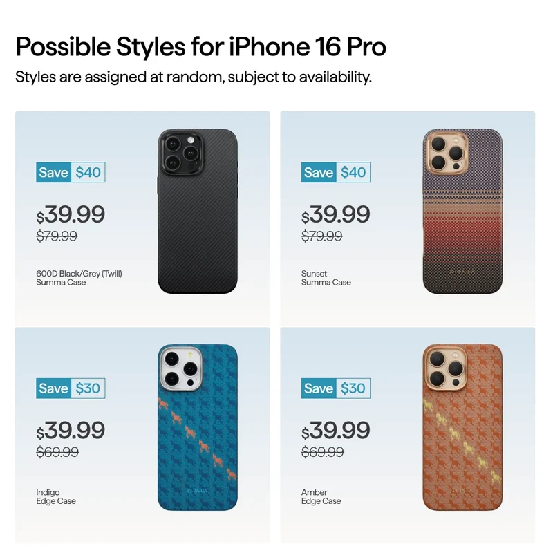 Lucky Box — iPhone 16 Pro & Pro Max Cases