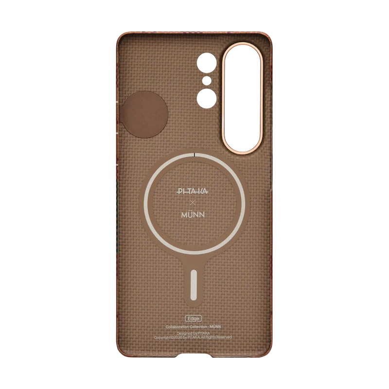 PITAKA × MÜNN | Flora in Grid Phone Case
