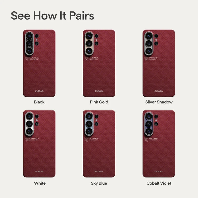 PITAKA's Harvard University Series Phone Case