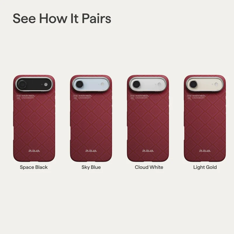 PITAKA's Harvard University Series Phone Case