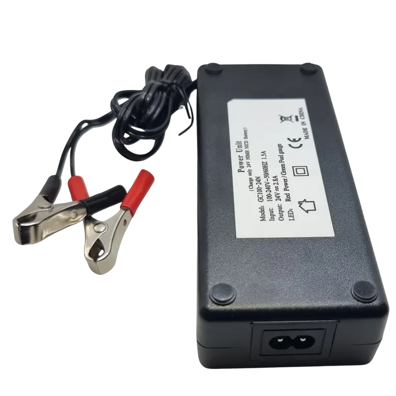 Chargeur NiMH NiCd 24V 20S 2.8A Delta V avec pinces crocodile