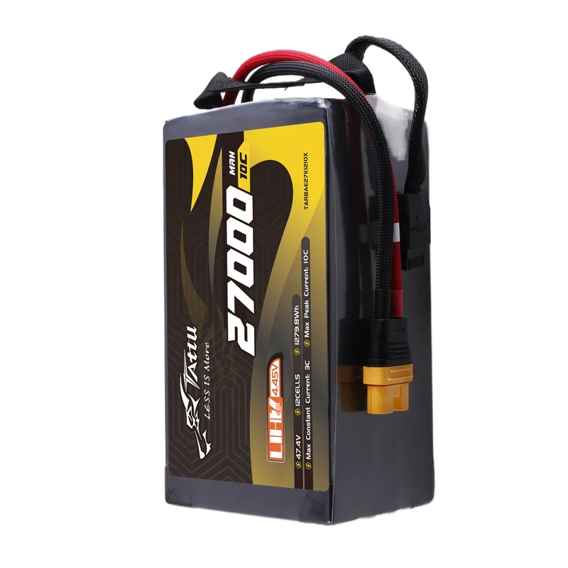 TATTU Ultra-Hochvolt-Akku 27000mAh 10C 47,4V 12S1P AS150U-F