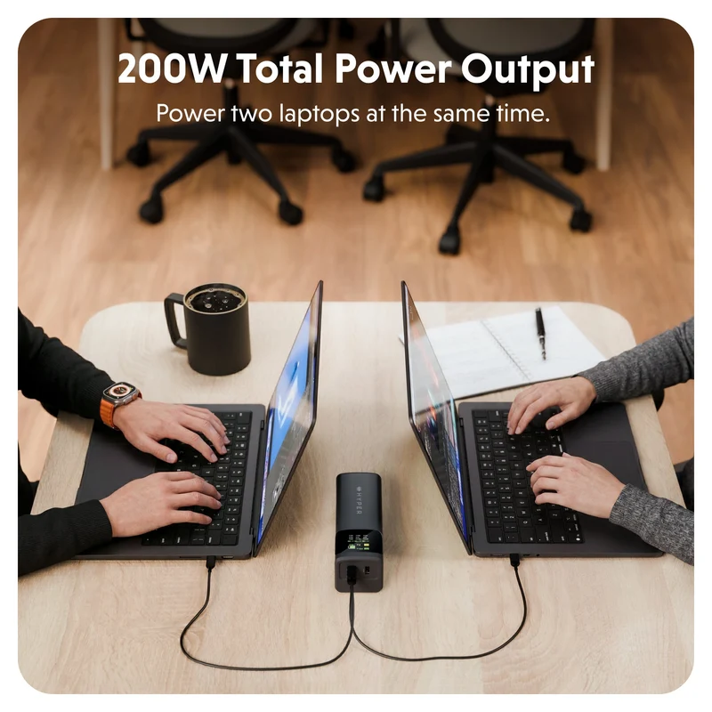 HyperJuice 200-W-Powerbank für Laptops