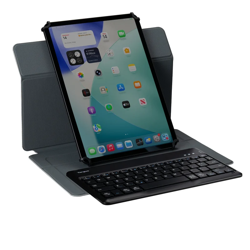 Safe Fit™ Universal-Tastaturhülle mit drehbarer Tastatur, 9,5–11,5 Zoll (Großbritannien)