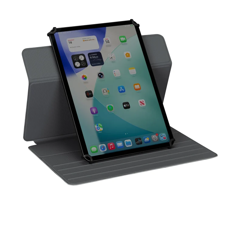 Safe Fit™ Universal Tablet mit drehbarem Tablet (9,5–11,5 Zoll) – Schwarz
