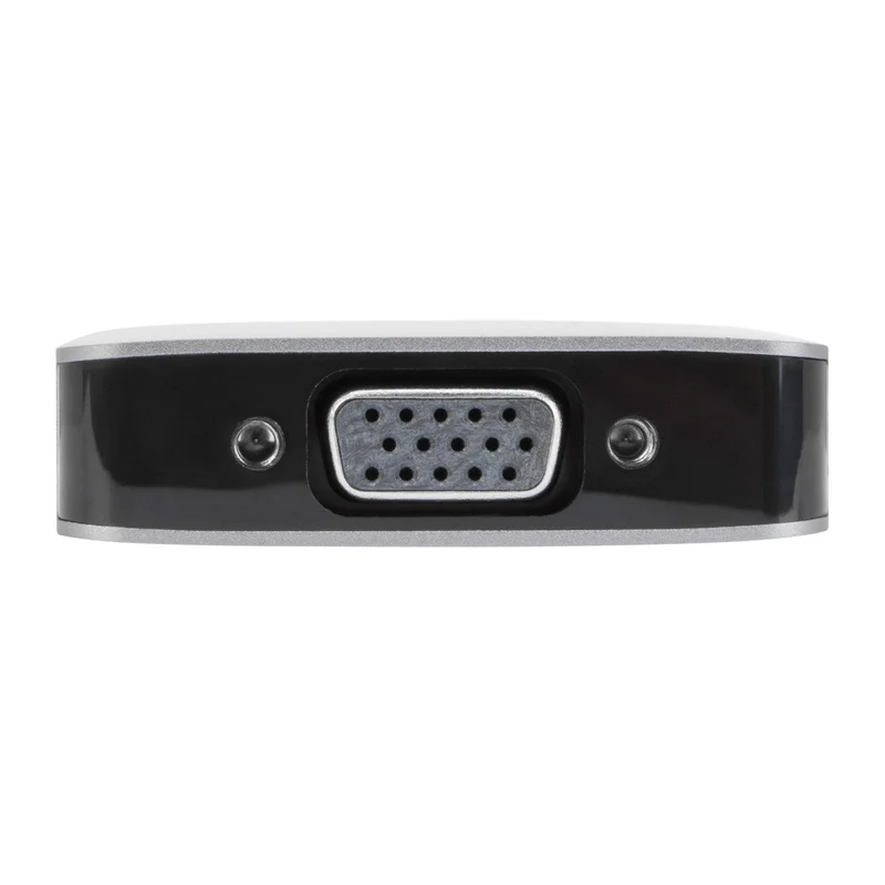 USB-C DP Alt-Mode Einzelvideo 4K HDMI/VGA Dockingstation mit 100 W PD Pass-Thru