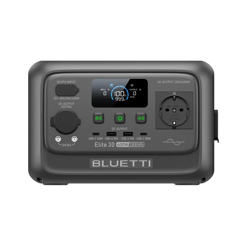 BLUETTI Elite 30 V2 Портативна Електростанція | 600 Вт 288 Вт·год (Ukraine)