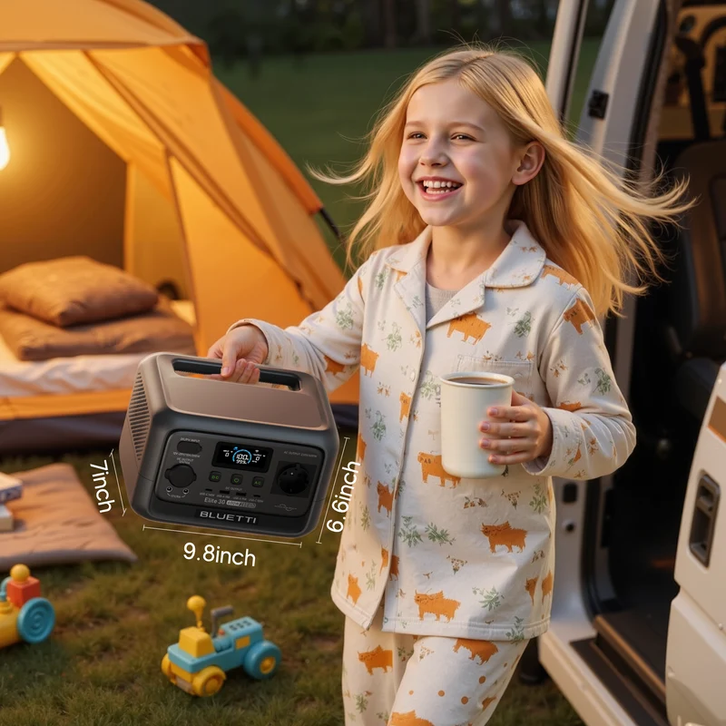BLUETTI Elite 30 V2 Портативна Електростанція | 600 Вт 288 Вт·год (Ukraine)