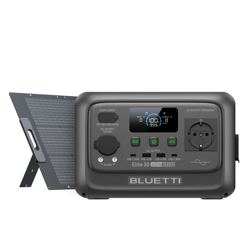 BLUETTI Elite 30 V2 Портативна Електростанція | 600 Вт 288 Вт·год (Ukraine)