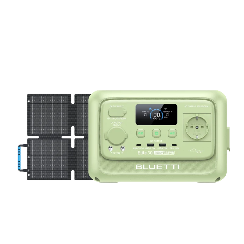 BLUETTI Elite 30 V2 Портативна Електростанція | 600 Вт 288 Вт·год (Ukraine)