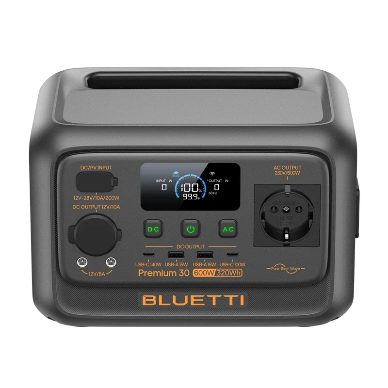 BLUETTI Premium 30 V2 Portable Power Station | 600W 320Wh