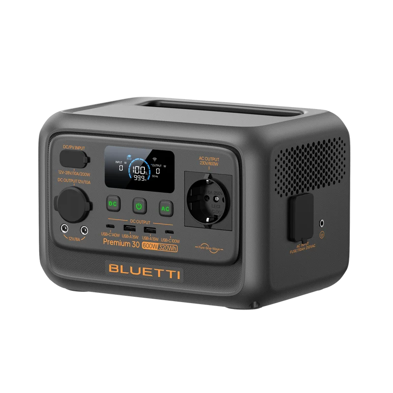 BLUETTI Premium 30 V2 Portable Power Station | 600W 320Wh