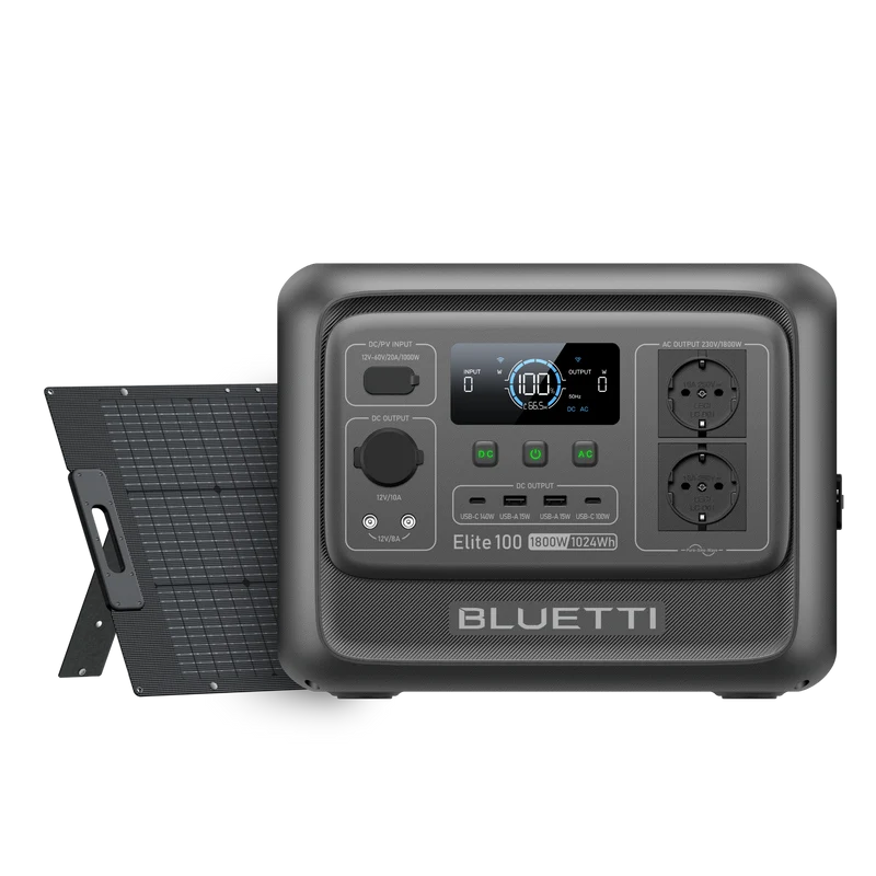 BLUETTI Elite 100 V2 Портативна Електростанція | 1800 Вт 1024 Вт·год (Ukraine)