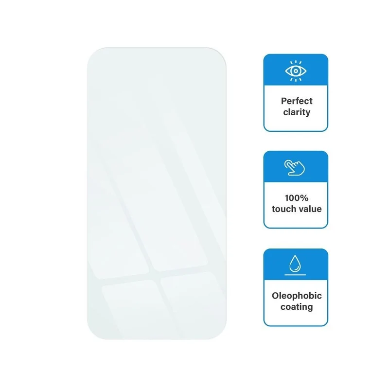 2x Panzerfolie Apple iPhone 17 Pro Displayschutz Schutzglas Transparent