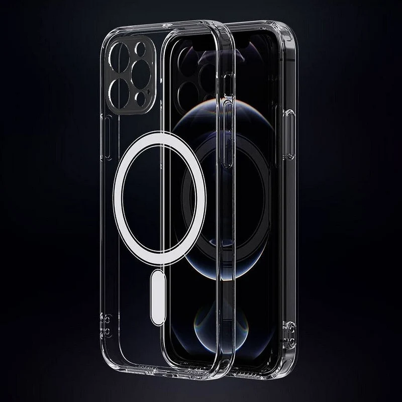 CLEAR MAG COVER mit Kameraschutz kompatibel mit MagSafe für iPhone 17 Pro