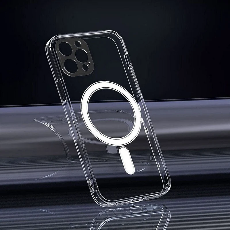 CLEAR MAG COVER mit Kameraschutz kompatibel mit MagSafe für iPhone 17