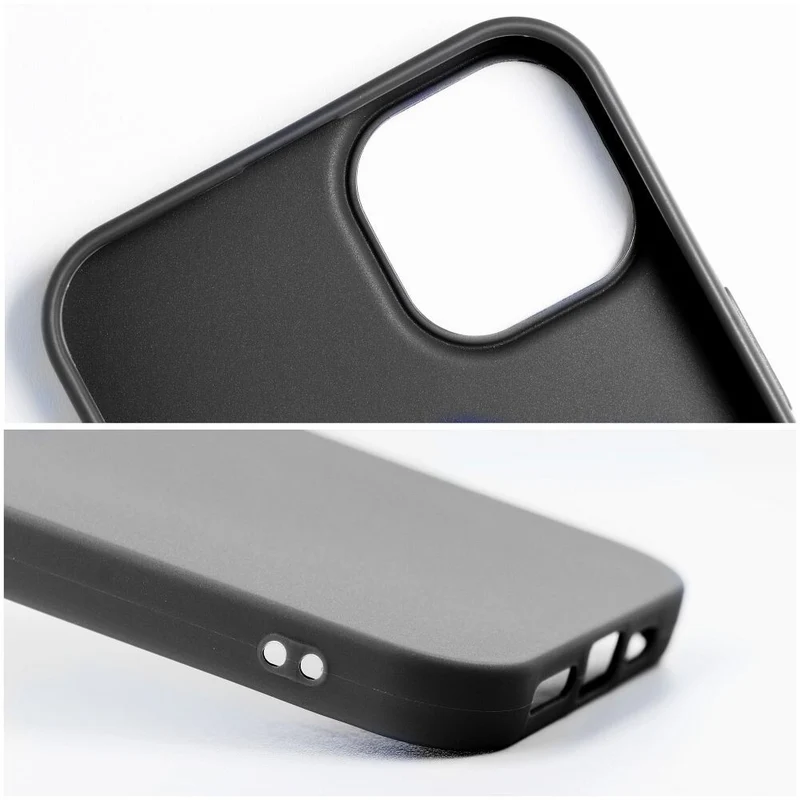 Apple iPhone 17 Pro Silikon Handyhülle 2mm TPU Case Schwarz