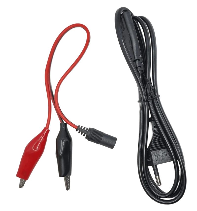 Chargeur batterie au plomb 12V 13.8V 3A avec pinces crocodile