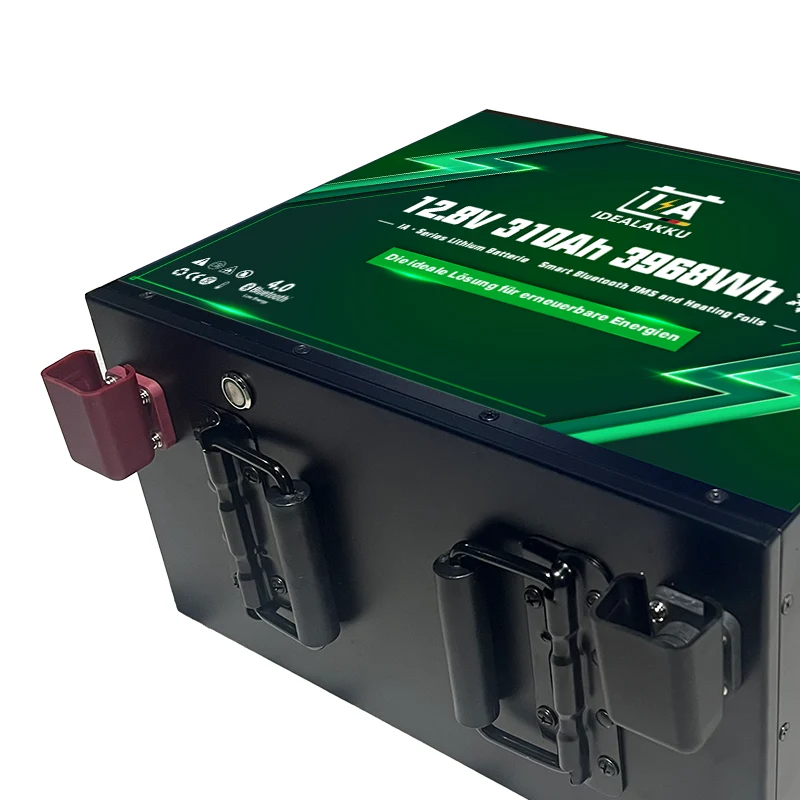 Batterie Lithium LiFePO4 12.8V 310Ah Idealakku IA-12-310H – Remplacement AGM Gel Haute Capacité