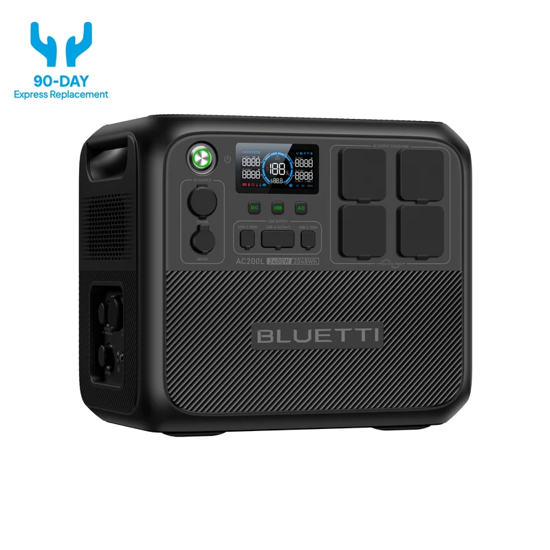 BLUETTI AC200L+350W Solar Generator Kit