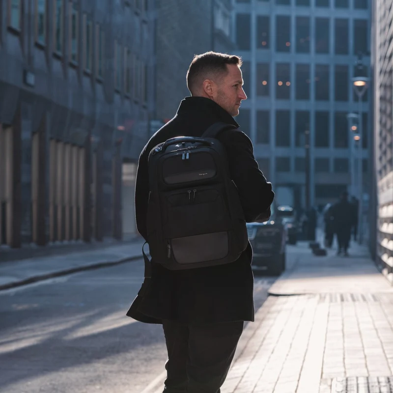15-16" HeritageLuxe Rucksack - Schwarz