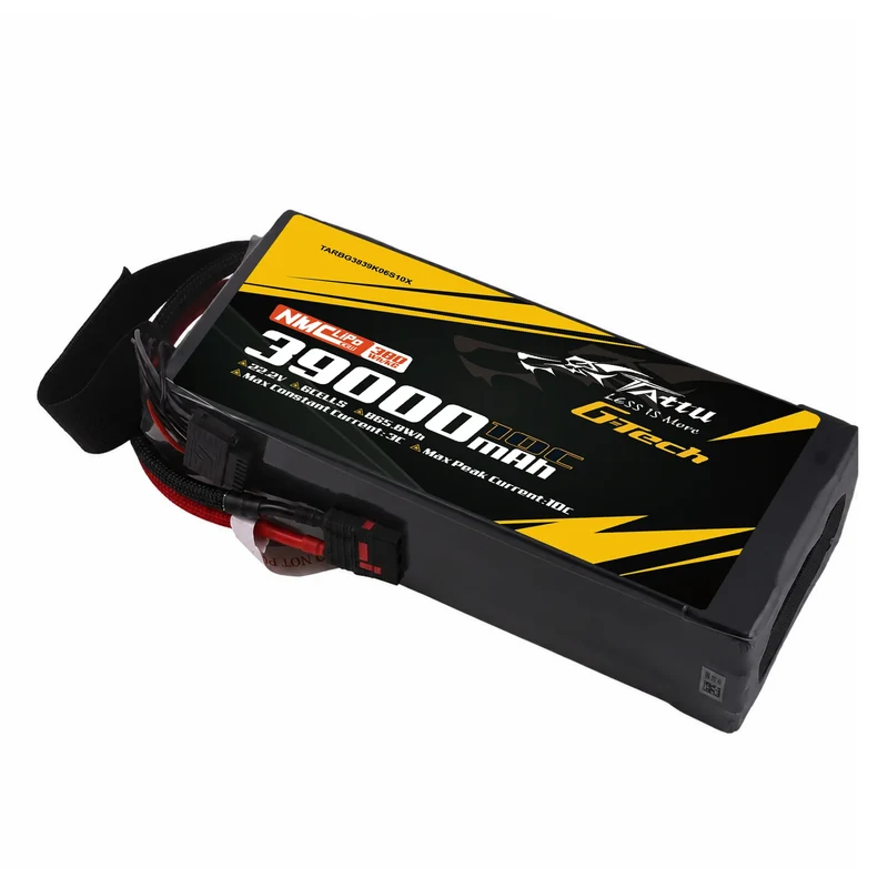 Tattu Semi-Solid State 380Wh/kg 39000mAh 10C 22,2V 6S1P LiPo-Akku mit QS8-S-Stecker