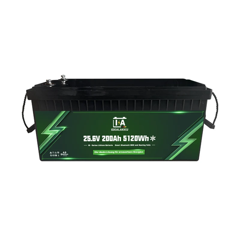 Batterie LiFePO4 IDEALAKKU IB-24-200H 25.6V 200Ah Bluetooth