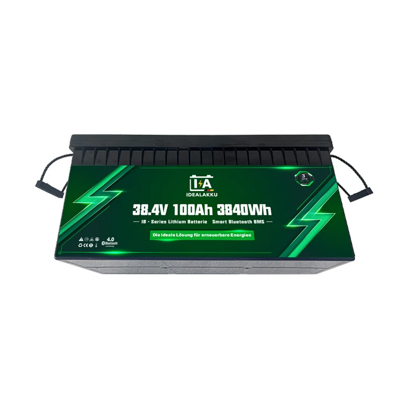 Batterie Lithium LiFePO4 36V 100Ah IDEALAKKU IB-36-100 – Remplacement AGM / Gel avec Bluetooth & BMS